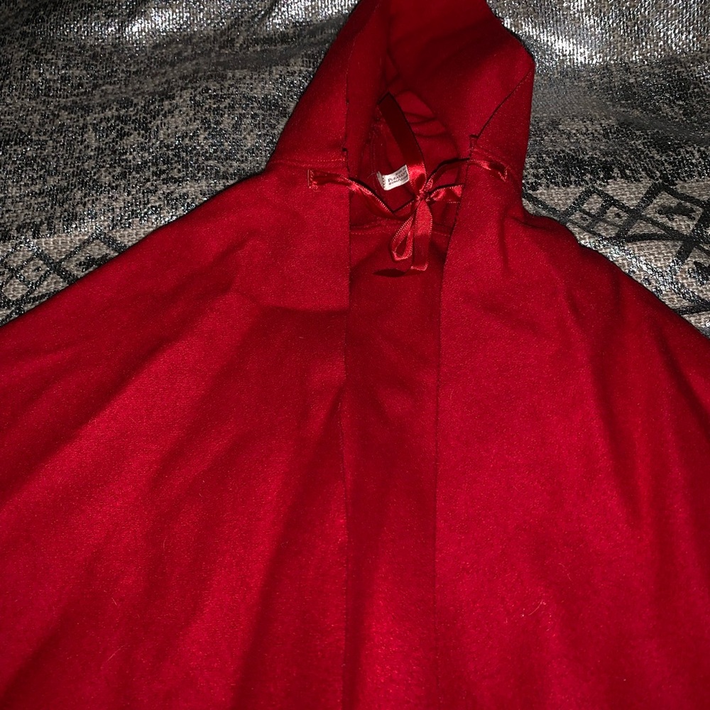 American Girl Red cloak for Doll.